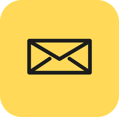 Icono de sobre que representa el email general de Píldoras de Podcast